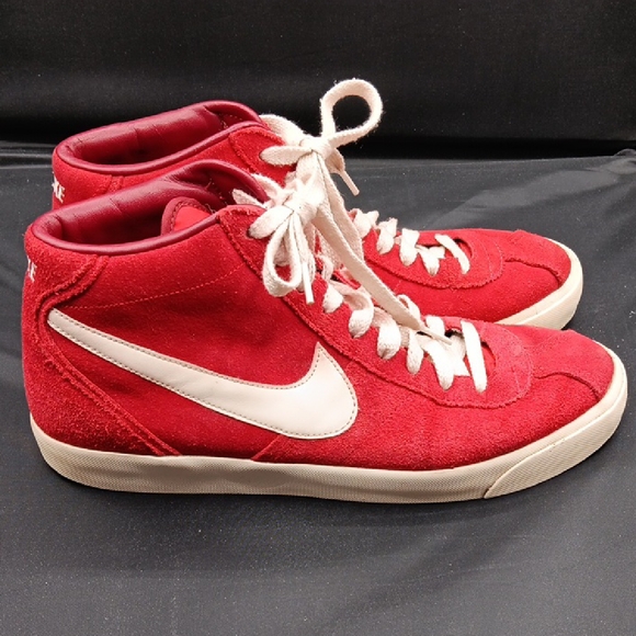 Nike Other - Nike Bruin Mid Gym Men's Sunlight Red/White Size 11 Shoes